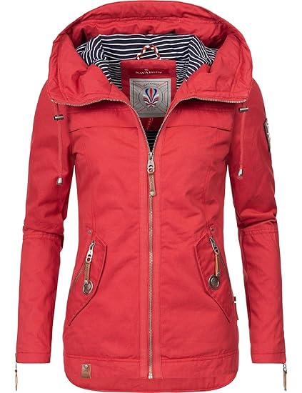 Navahoo Damen Übergangsjacke mit Kapuze Wekoo 12 Farben XS-XXL