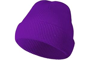 American Trends Kids Beanie Warm Knit Beanie Hats Boys Girls Winter Hat Soft Slouchy Hats for Kids