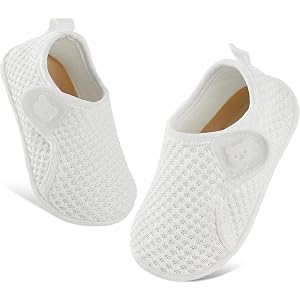 KIKINOTE Baby Boys Girls Sneakers Non-Slip First Walking Shoes 6-24M | Unisex 6-24M Baby Walking Shoes, Breathable Mesh First