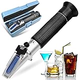 Alcohol Refractometer for Spirit Alcohol Volume