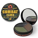 Arcturus 3-Color Camo Face Paint - Water & Sweat