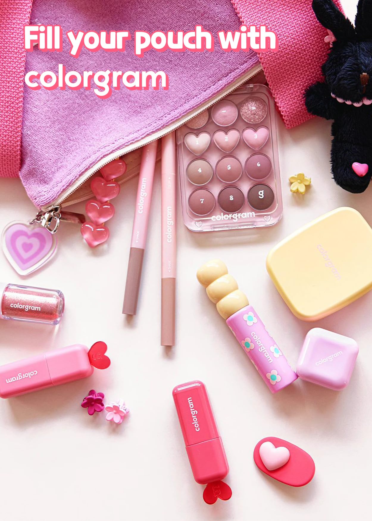 COLORGRAM Sebum Retouching Blur Pact | Poreless-Looking Pressed Setting Face Powder for Normal to Oily Skin, Provides Weightless, Matte Finish with Soft Focus Effect