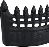 AB Tools 17 inch Fire Grate Front Cast Iron Log Coal Saver for 18 inch Fireplace view 2