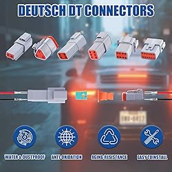 288PCS 3 Set Deutsch DT Connector Kit, 2 3 4 6 8 12