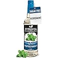 Syruvia Sugar Free Peppermint Syrup for Coffee 25.4 fl oz