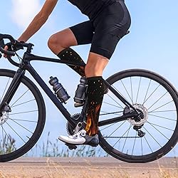 aipoase Fire Compression Socks Knee High