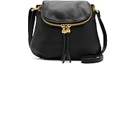 HOBO Women's Fern Zip-Flap Crossbody Bag | Leather, Zip-Flap With Hidden Magnet Closure, Three Card Slots, Signature Phone Pocket
