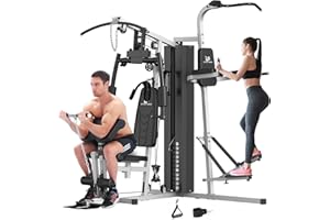 ULTRA FUEGO Multifunctional Home Gym Equipment Workout Station with Pulley System, Arm, and Leg Developer for Full Body Training