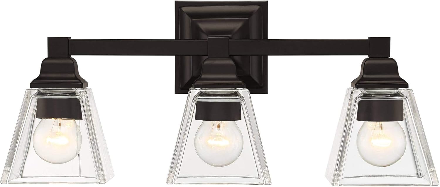 Best Clear Glass Vanity Lighting