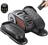 MERACH Under Desk Elliptical Machine 12 Speeds Quiet with Remote Control