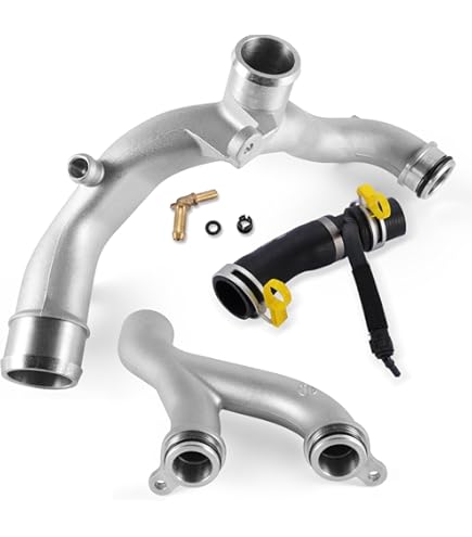 Amazon.com: RKX Aluminum Oil Cooler to Water Pump Upgraded