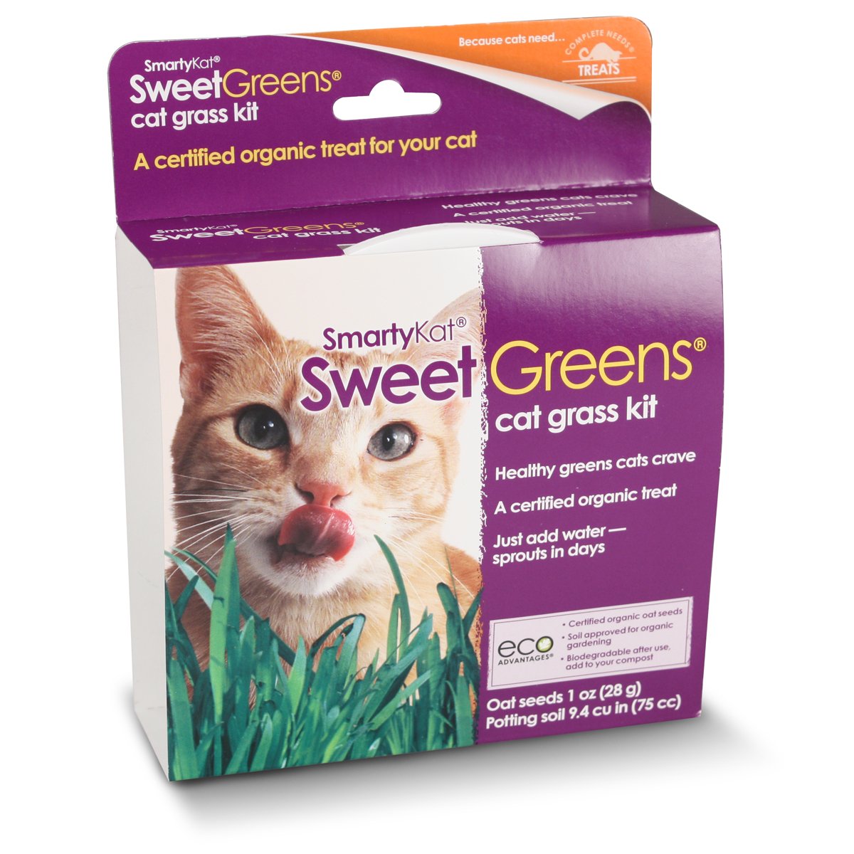 SmartyKat Sweet Greens Cat Grass Grow Kit