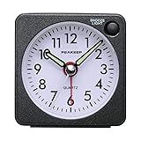Peakeep Ultra Small, Battery Travel Alarm Clock