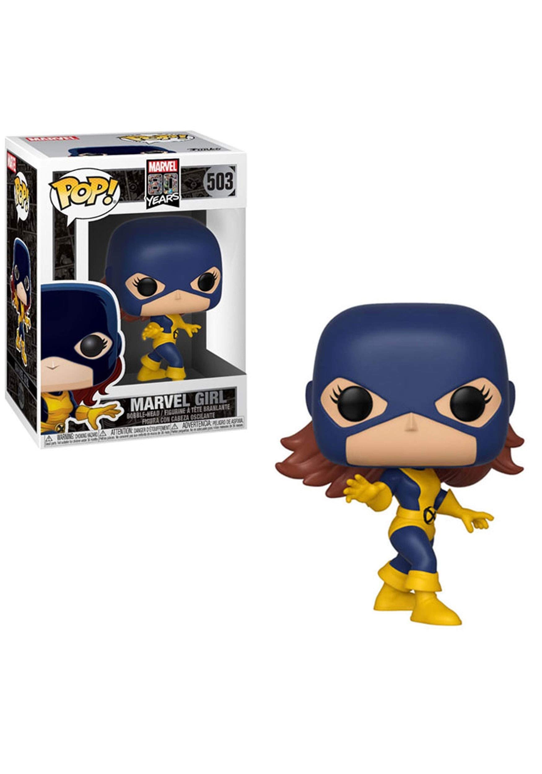 Funko POP! Bobble 80th-First Appearance-Marvel Girl - Marvel Comics - Collectable Vinyl Figure - Gift Idea - Official Merchandise - Toys for Kids & Adults - Comic Books Fans — image 1