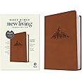 NLT Giant Print Premium Value Bible, Filament Enabled (LeatherLike, British Tan Mountain)