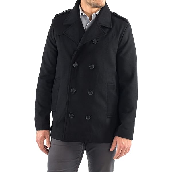 BGSD Men Benjamin Wool Blend Single Breasted Walking Toggle