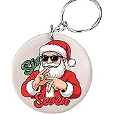 KATINAT Six Seven (6-7) Meme Keychain, Funny 67 Acrylic Keychain for Teens, Stocking Stuffer for Boys Girls & Friends