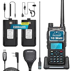 TIDRADIO TD-H6 10Watt Ham Radio Handheld Upgraded