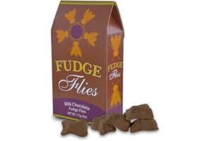 Universal Studios Wizarding World of Harry Potter Theme Park Exclusive From Honeydukes Emporium Chocolate Flavoured Fudge Flies 4 Oz. Cand