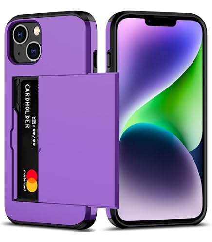 WeLoveCase Custodia Portafoglio Per IPhone 13/14 Con Specchio E Supporto – Verde