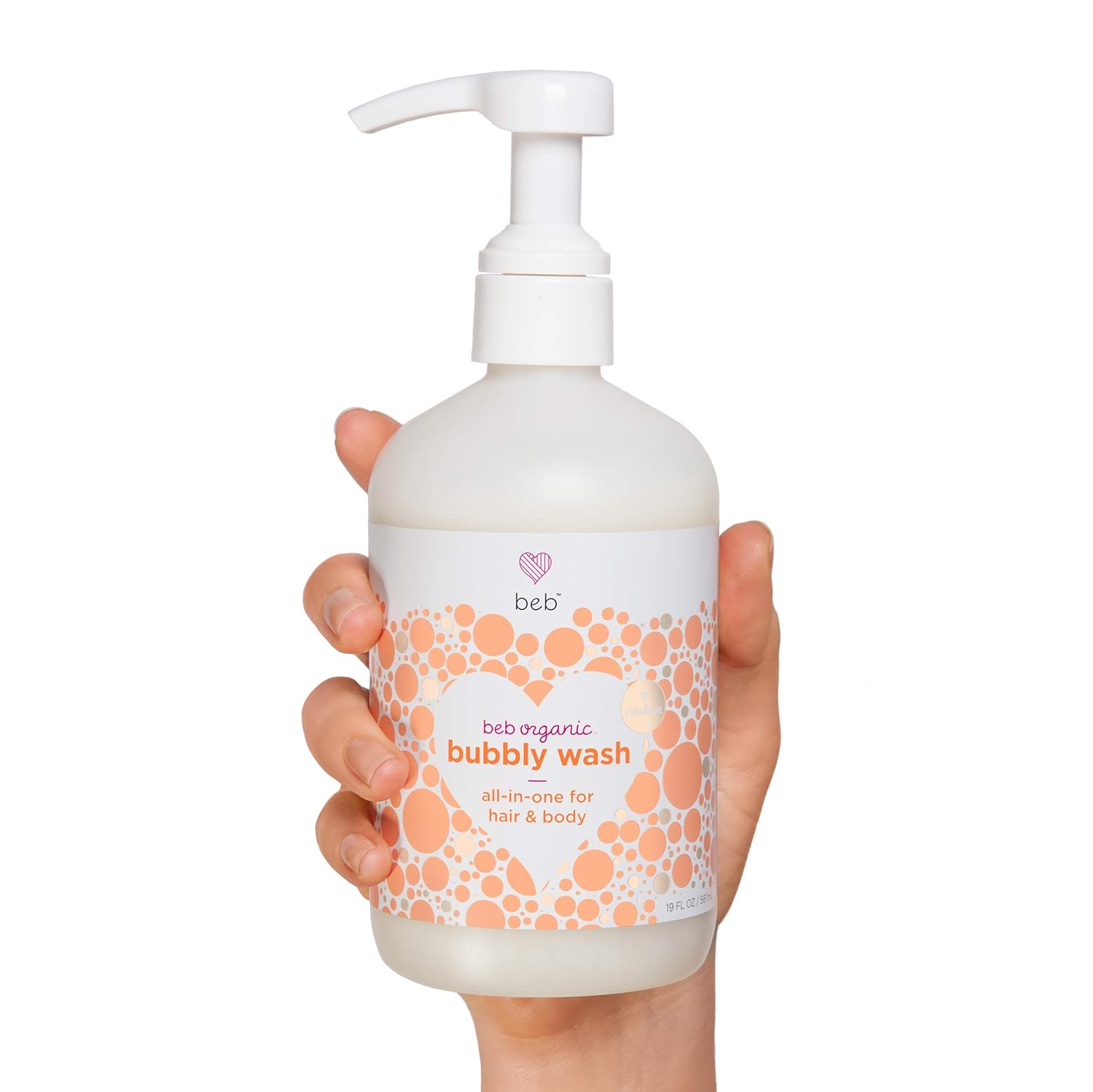 beb organic bubbly wash