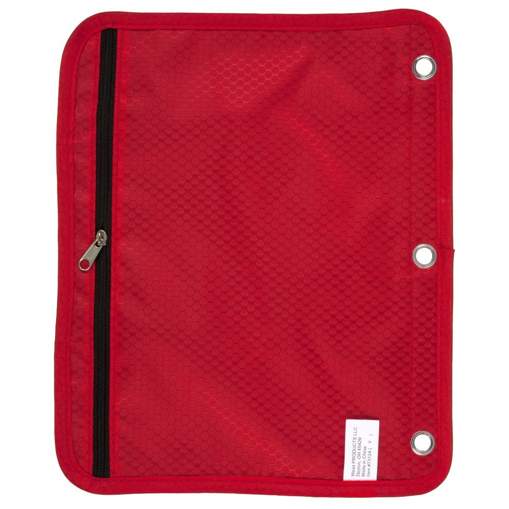 Five Star Zipper Pouch Pencil Pouch 50642BC7 Fits 3 Ring Binders Cobalt