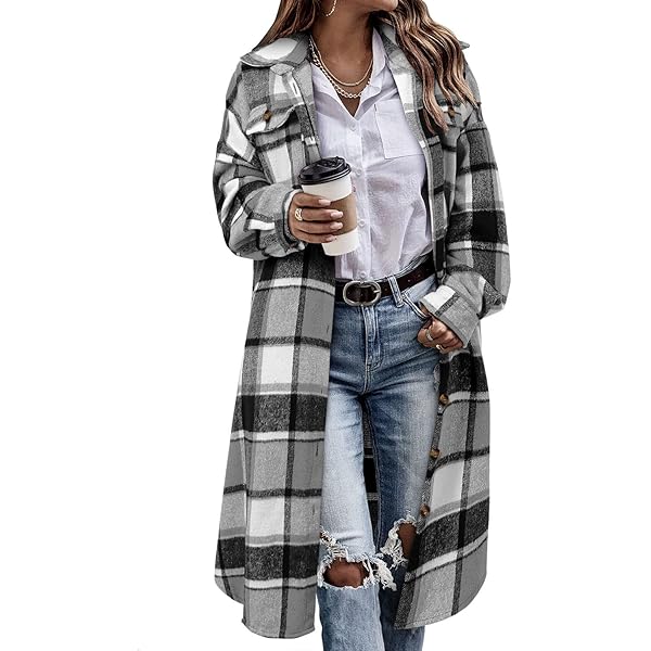 ジャケット・アウター TENDERLOIN FLANNEL CHECK COAT &SONS Cab Coat Grey Check