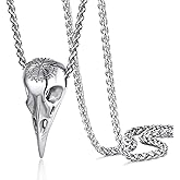PROSTEEL Norse Viking Jewelry for Men Women, Vintage Thor Hammer/Thor Axe/Raven/Odin Necklace, 316L Stainless Steel Pendant Chain, Come with Box