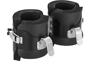 AMGSH Gravity Boots Inversion Boots, Gravity Boots Hanging Upside Down with 2 Gravity Hook, Anti Gravity Inversion Boots for Core Gym Fitness Exerciser, Ab Crunch, Abdominal Sit Up, Hooks Bar Therapy