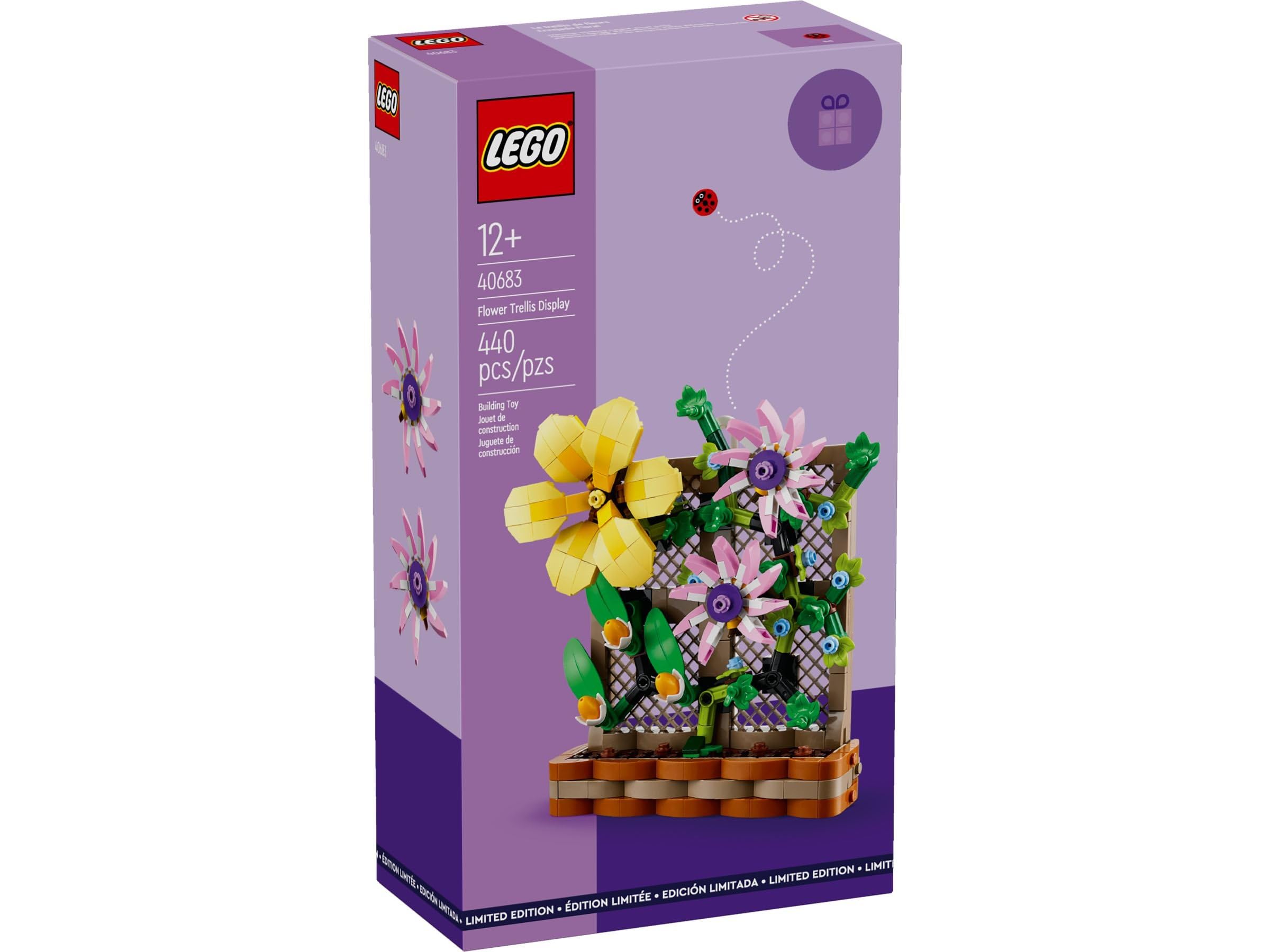 LEGO 40683 Flower Trellis Display Spring Gift Limited Edition 2024 12+ 440 Pieces