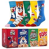 Odd Sox – Gift Box Set, 5-Pack Colorful Novelty Crew Socks - Unisex Large Size – Fun Holiday Gift for Fans & Collectors