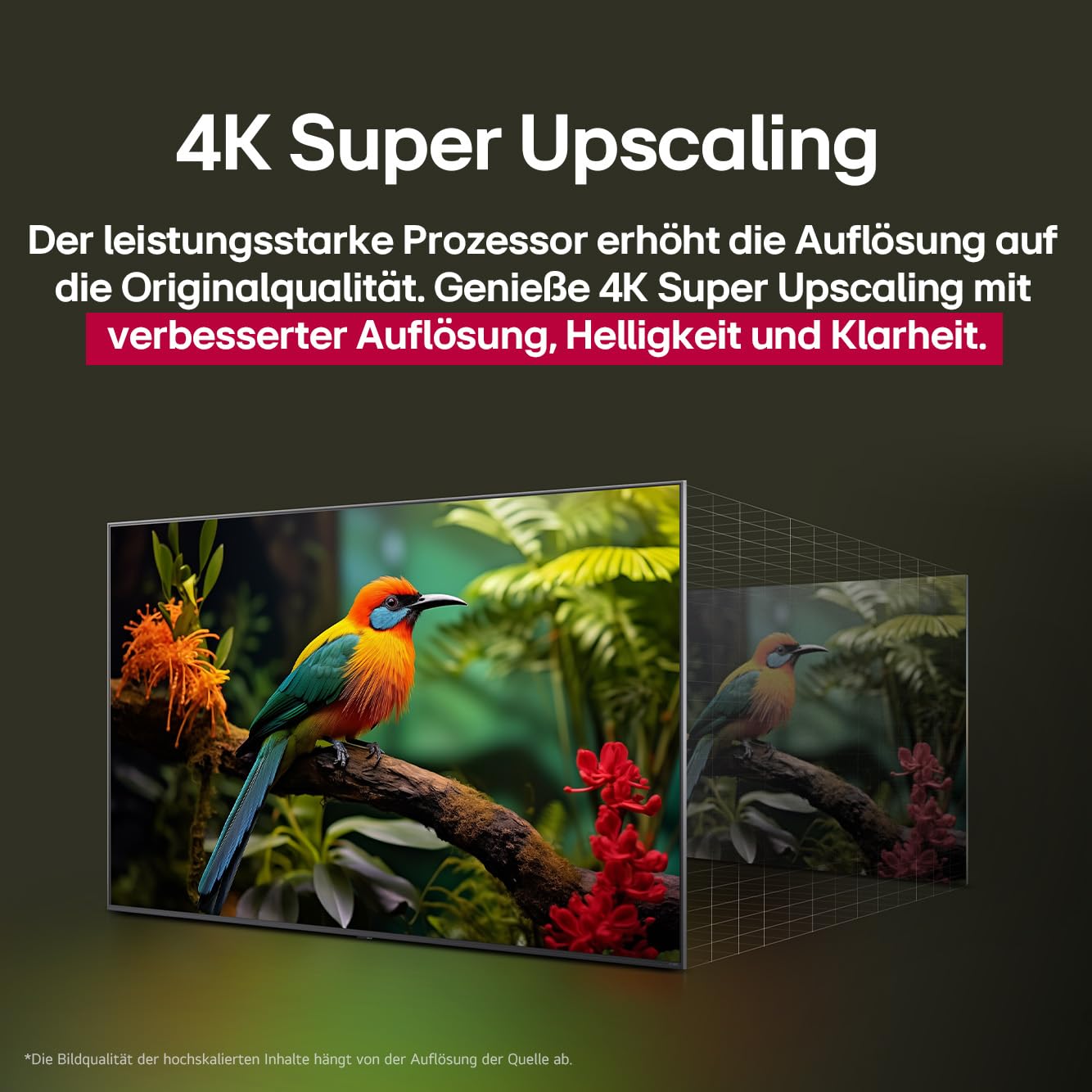 LG 65NANO80A6B TV 65 Zoll (165 cm) 4K NanoCell AI TV (α7 Gen8 4K AI Prozessor, webOS 25, 60Hz) [Modelljahr 2025] 7