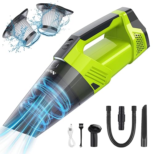 Handheld Vacuum Cordless Car Vacuum Cleaner with 9000Pa Strong