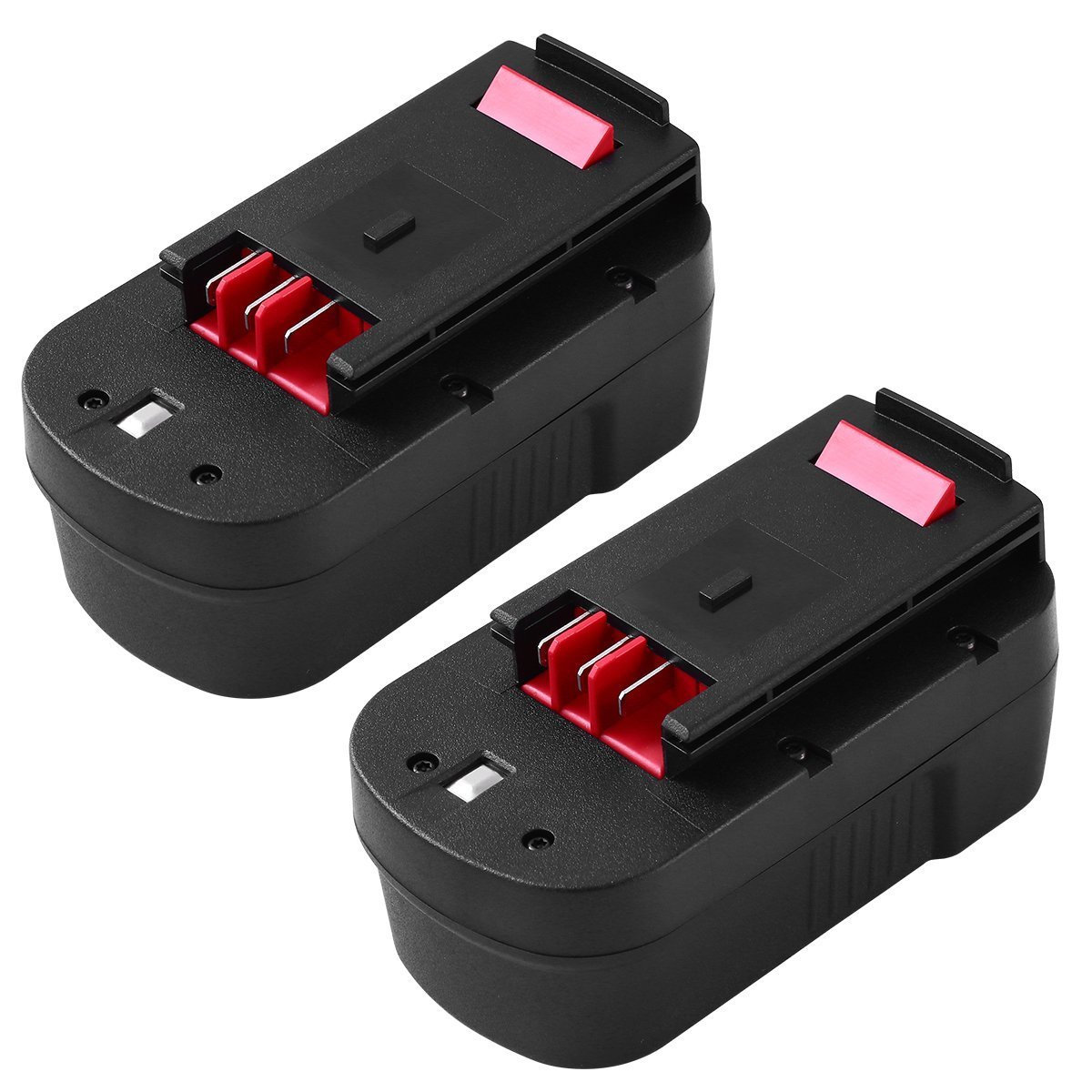 HPB18 Ni-Mh Replace for Black and Decker 18V Battery 3.0Ah HPB18-OPE 244760-00 A1718 FEB180S A18 A18E A18NH FS18FL FS180BX FS18BX FSB18 Firestorm Cordless Power Tools 2 Packs