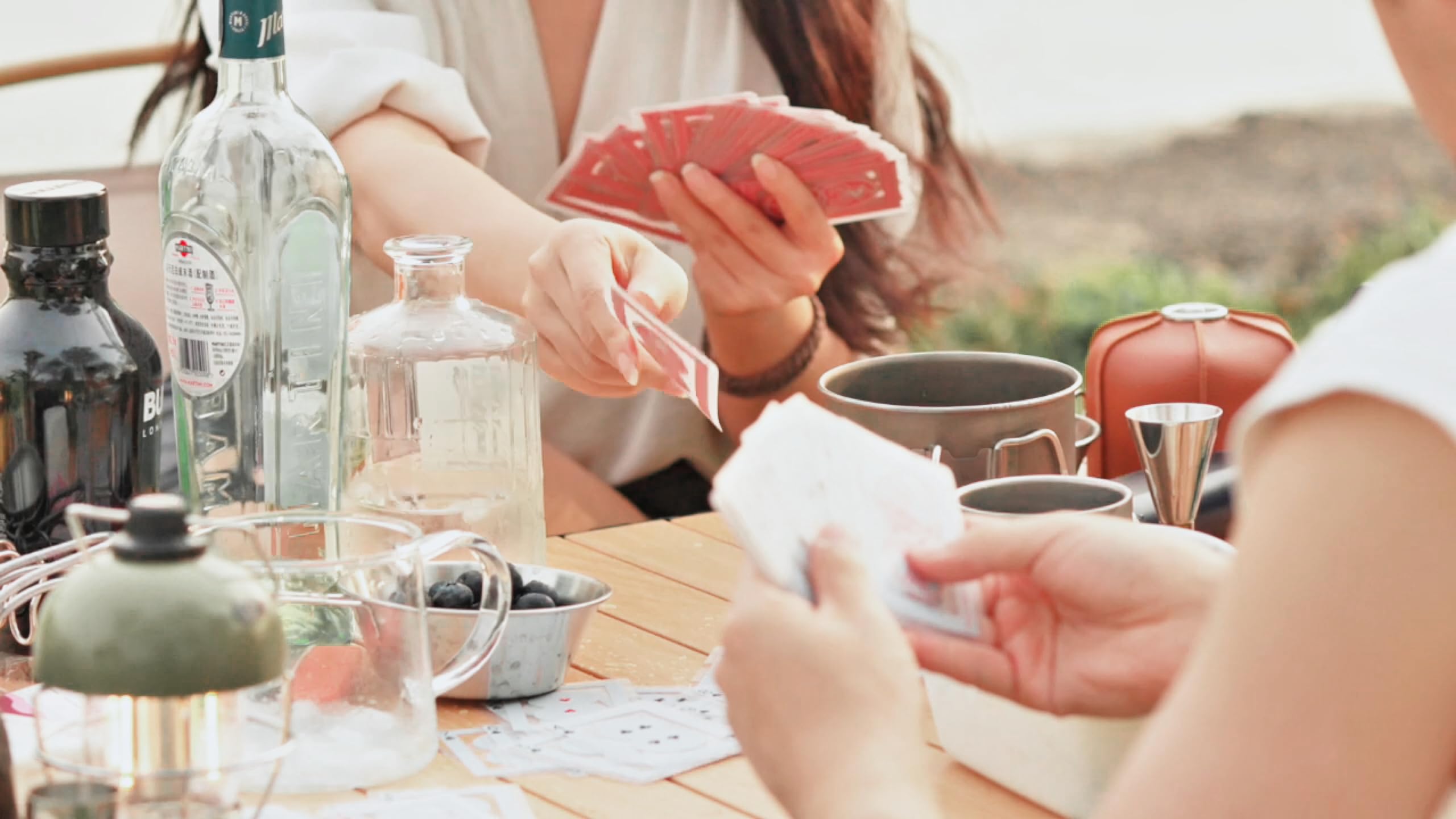 Bicycle Waterproof Red Playing Cards, Clear Plastic Playing Cards, Made from 30% Recycled Plastic, Perfect for Pool Games, Beach Trip, or Party Games