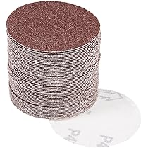 10Pcs 8.8 Inch Hook And Loop Sanding Disc 40 Grits Flocking Sandpaper