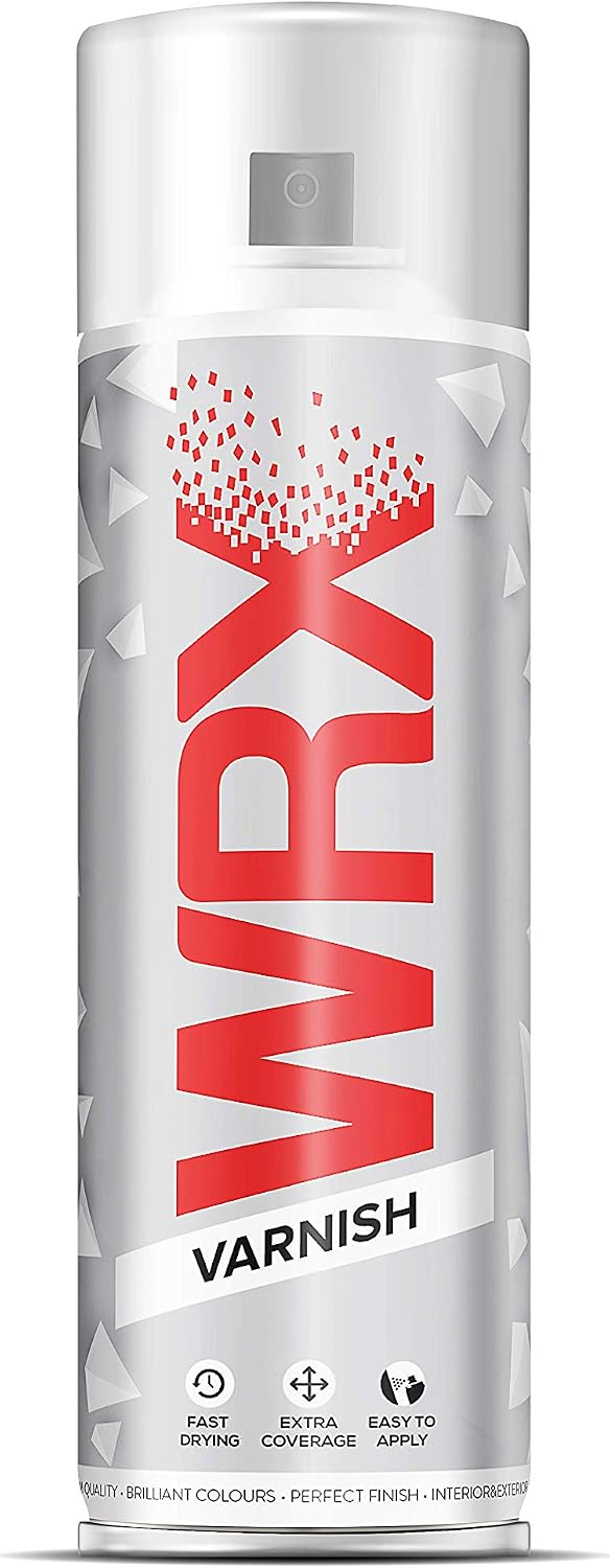 WRX Spray Paint 400 ml - Matt Multi Purpose Lacquer 001, Varnish, 400 g (Pack of 1) - Image 3