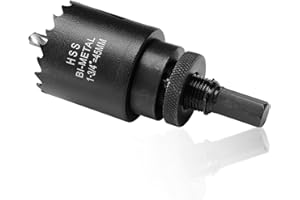 ITOOLFIRM 1 3/4 inch Hole Saw Drill Bit for Metal and Wood, M42 Bi-Metal Hole Cutter with 1.5” Cutting Depth for Plywood, Fiberglass, Acrylic, Drywall and Sheet Steel