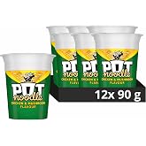 Pot Noodle Chicken and Mushroom 90 g (Pack of 12)