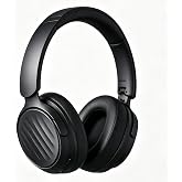 Bluetooth Headphones, Hybrid Active Noise Cancelling Over Ear Headphones | 35H Playtime, HiFi Stereo Foldable wireless Headphones with Foam Ear Cups for Sports, Office, Travel