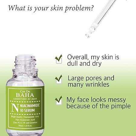 cos de baha niacinamide serum