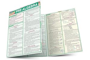 Pre-Algebra (Quickstudy Reference Guides - Academic)