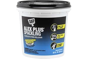 DAP INC 18746 Alex Plus Quart Spackling, 32 oz, White