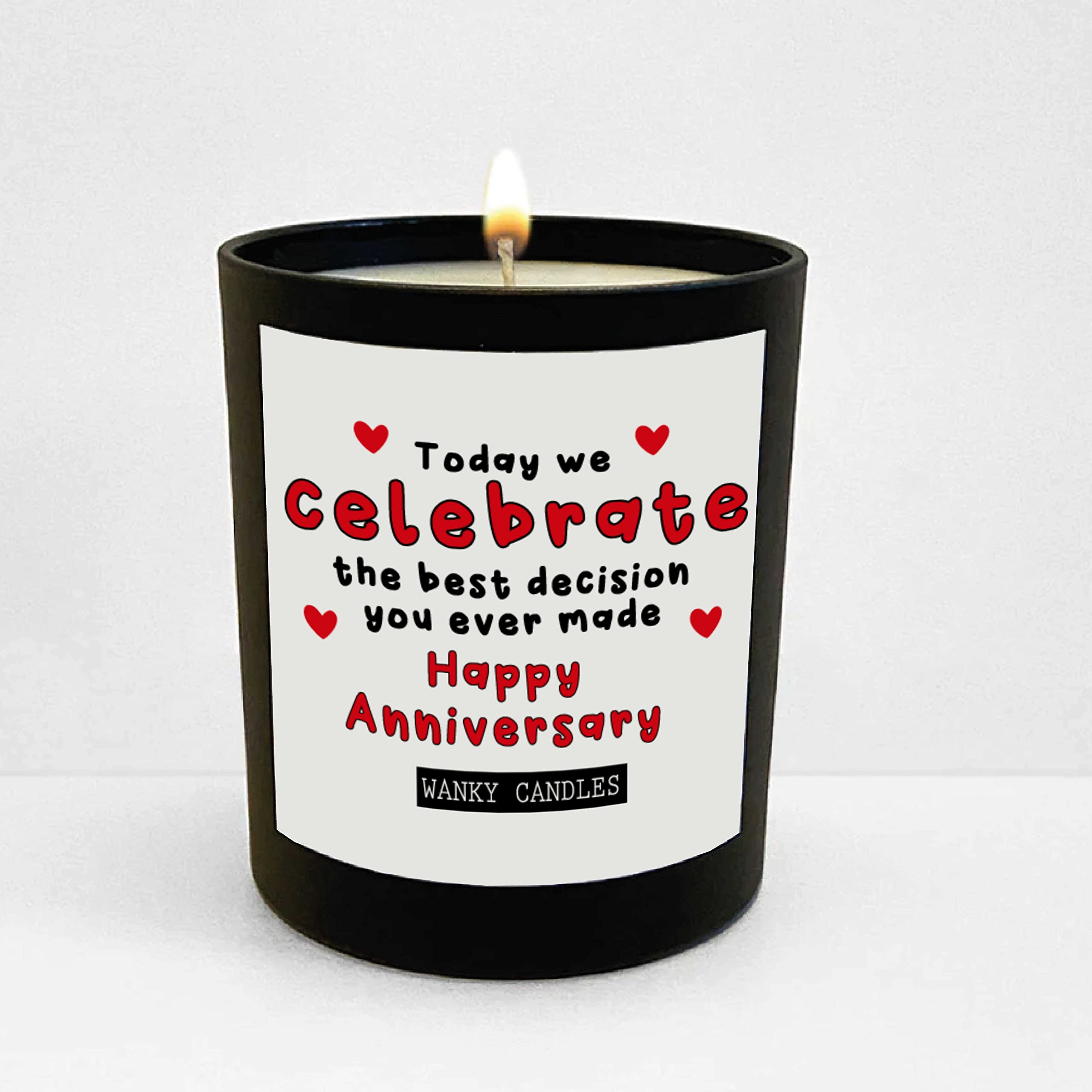 Wedding Anniversary Candle, Wedding Anniversary Candle, Best Decision You Ever Made for Husband, for Wife WCBJ197