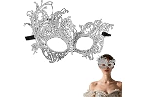 Gorbgle Venetian Lace Masquerade Mask for Women, Elegant Eye Mask for Carnival, Ball, Wedding, Mardi Gras Costume Party