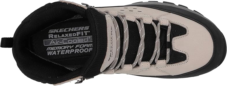 skechers air cooled memory foam waterproof
