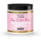 The Mane Attraction Shay Butter Baby Moisturizing Hair Growth Butter, 8 Oz | Made with Shea, Castor &amp; Black Seed Oil, Deep Hydration, Length Retention &amp; Frizz Control, Dry, Curly &amp; Natural