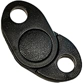Circle Buckles for Paracord and Leather Work - Camping, DIY Projects, EDC, Bracelets, Tent Gear, Backpacking Multiple Sizes