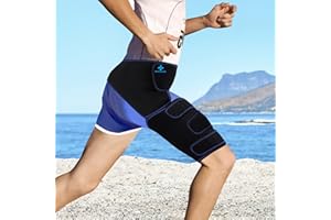 NIdreamCE Hip Brace for Sciatica Pain Relief Devices Adjustable Hamstring,Thigh,Groin Compression Wrap Sciatic Nerve Brace fo