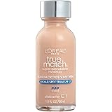 L'Oréal Paris True Match Super-Blendable Foundation Makeup, Alabaster, 1 fl. oz.